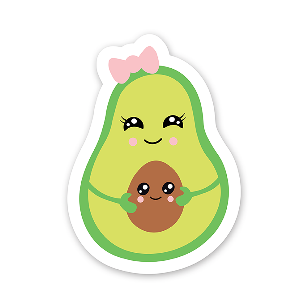 Avocado (8) - Laptop Sticker
