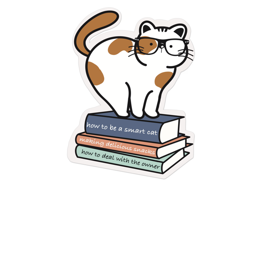 Cat elements (18) - Laptop Sticker
