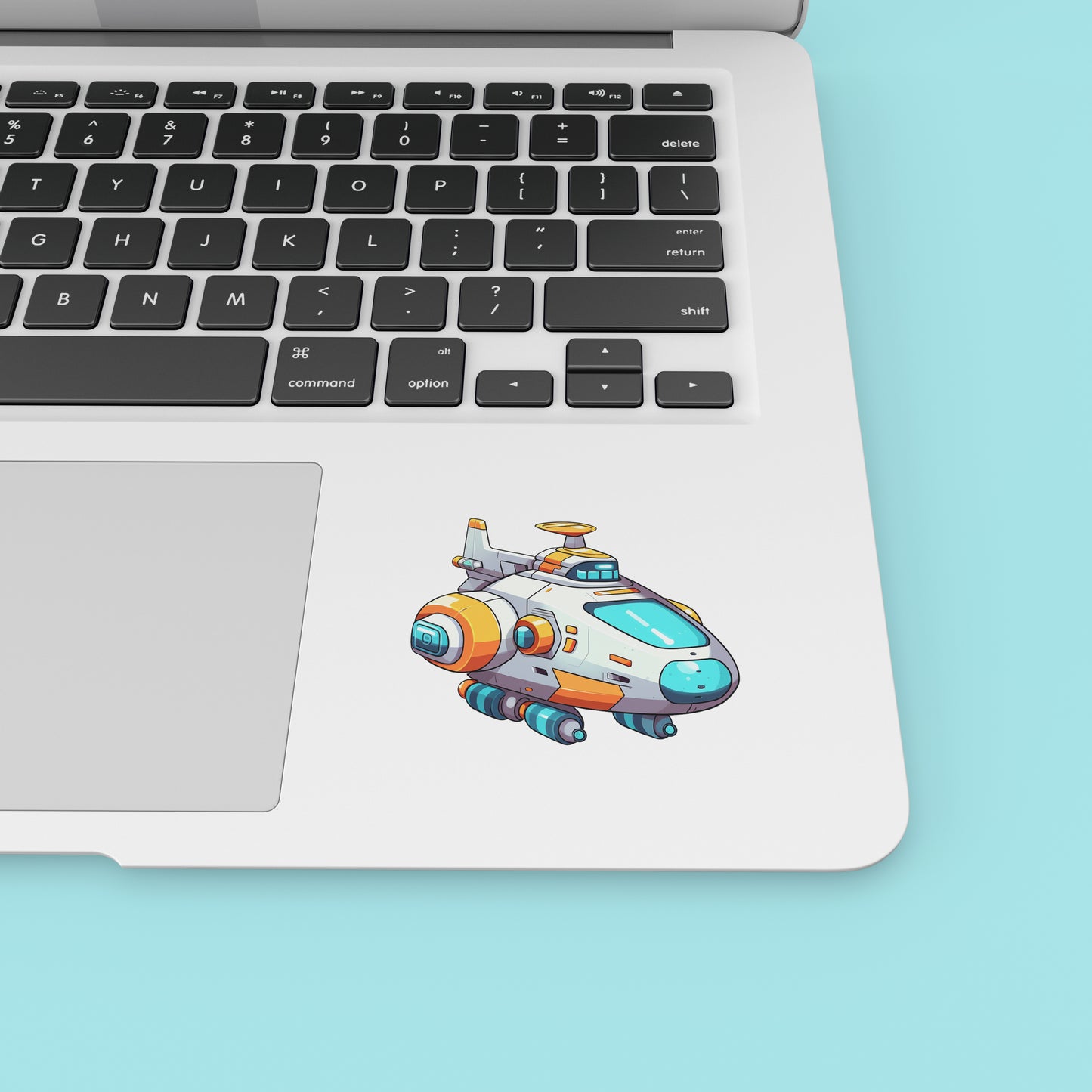 Spaceship - Laptop Sticker