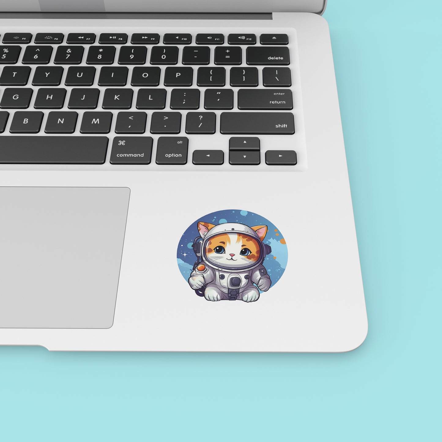 Cat In Space - Laptop Sticker