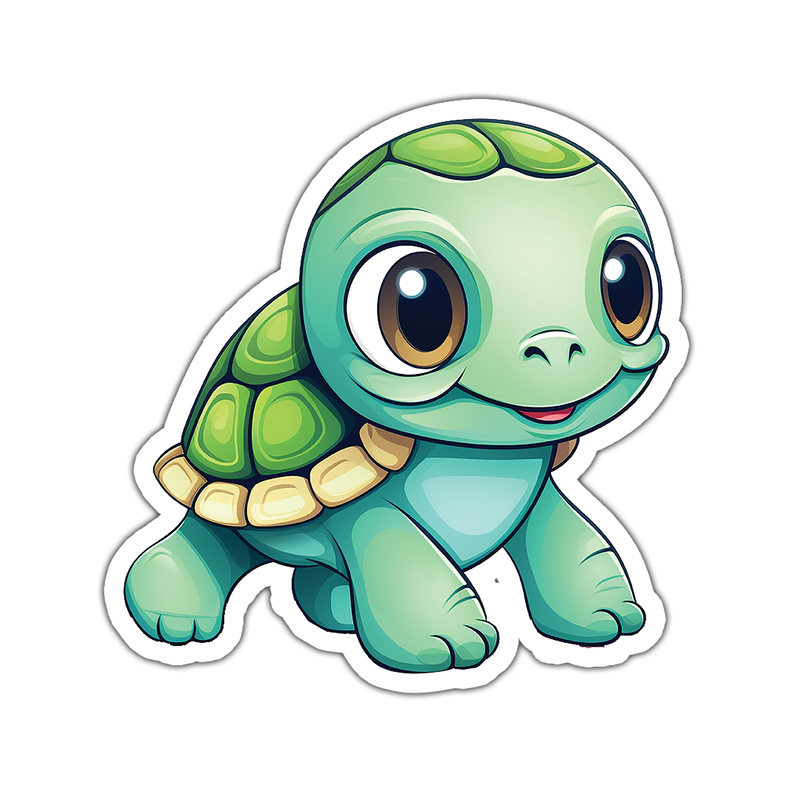Turtle - Laptop Sticker