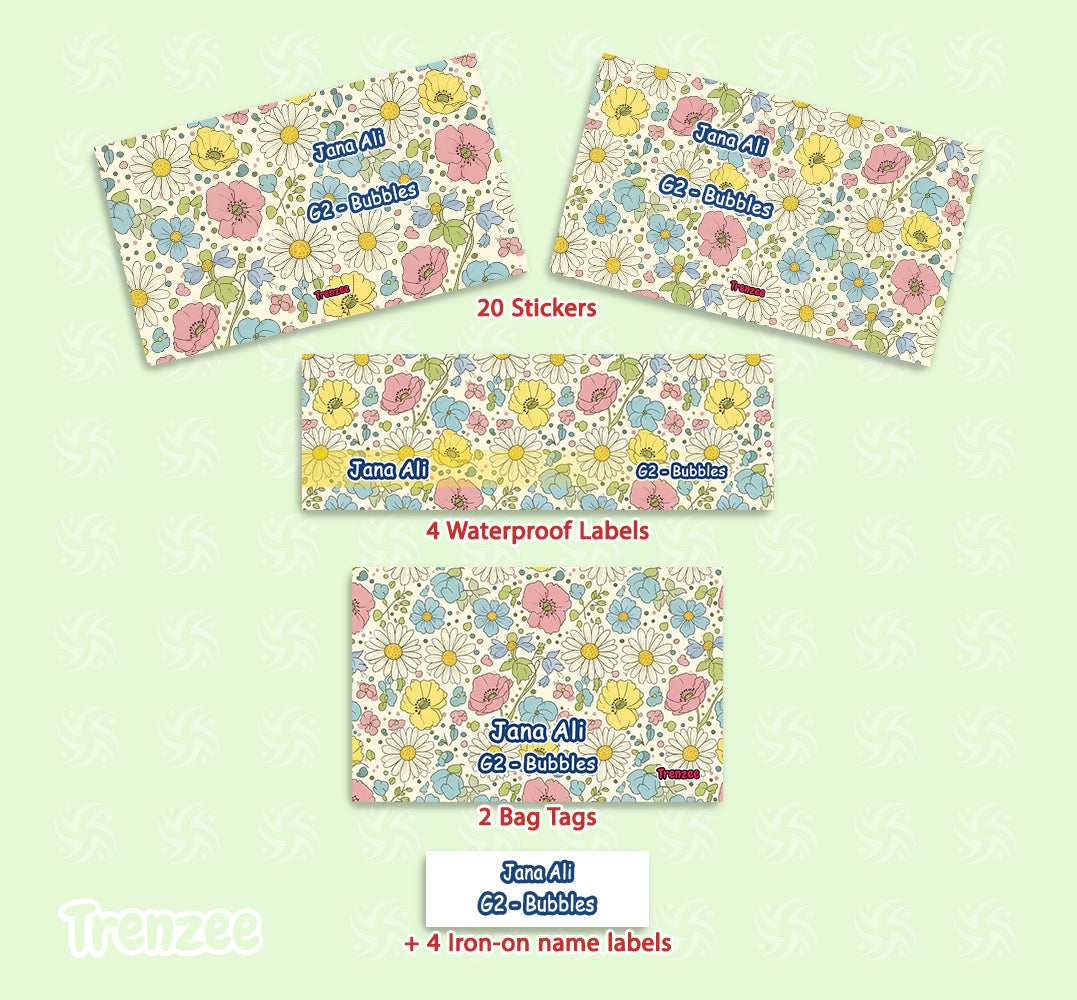 [CUSTOM] Flowers - School Package