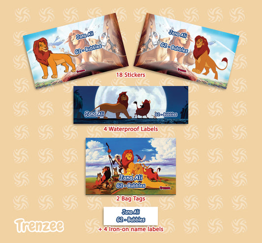 Simba The Lion King - School Package