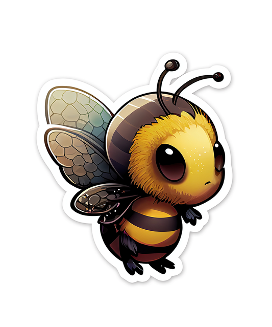 Bee (3) - Laptop Sticker