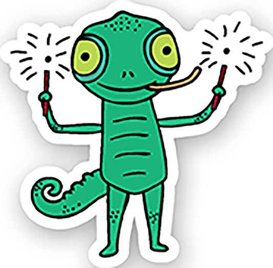 Birthday animals (10) - Laptop Sticker