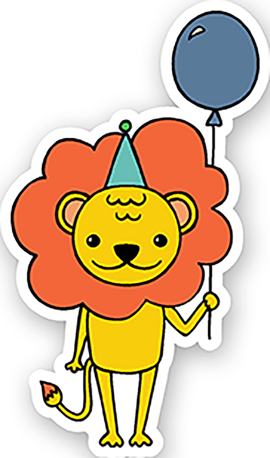 Birthday animals (11) - Laptop Sticker