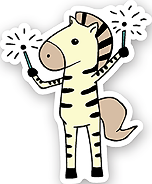 Birthday animals (6) - Laptop Sticker