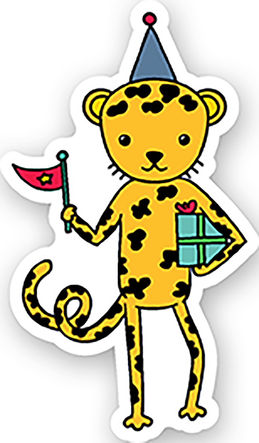 Birthday animals (8) - Laptop Sticker