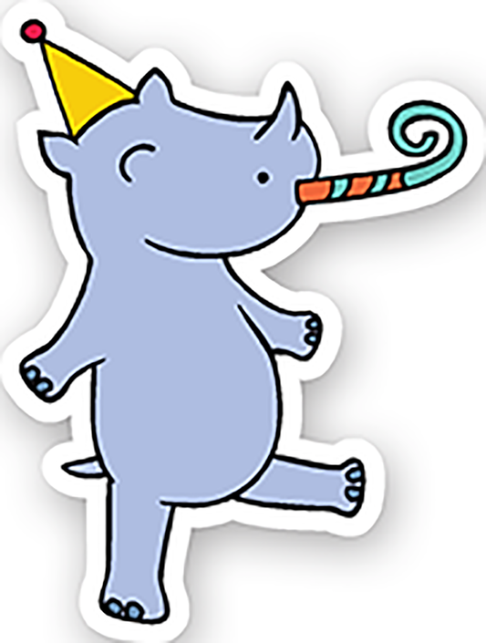 Birthday animals (9) - Laptop Sticker