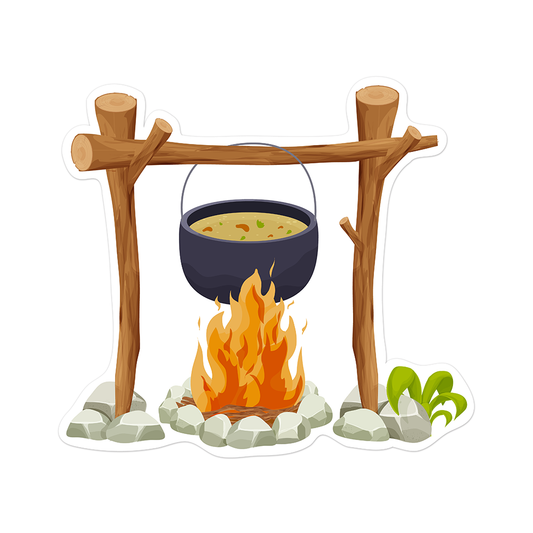 Camping (12) - Laptop Sticker