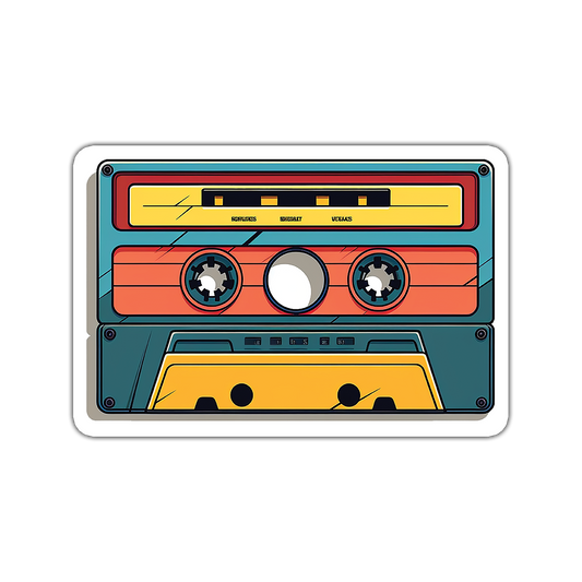 Cassette Tape - Laptop Sticker
