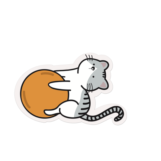 Cat elements (10) - Laptop Sticker