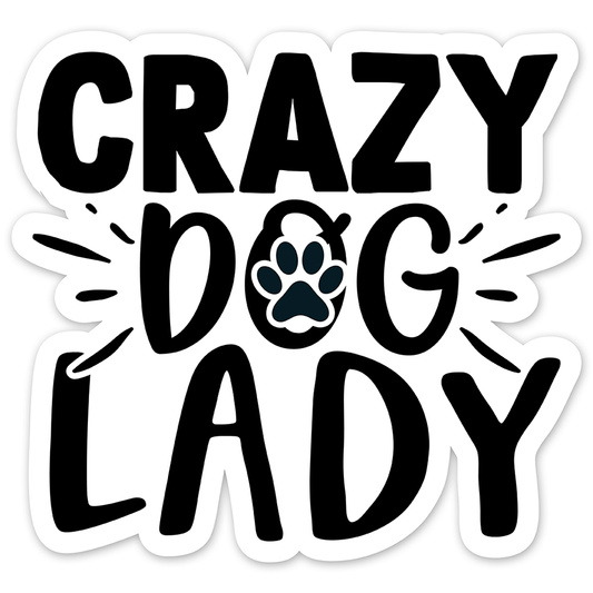 Dog black quotes (5) - Laptop Sticker