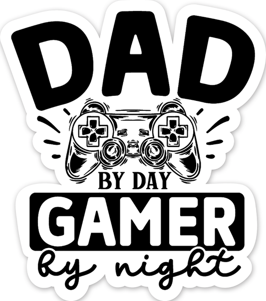 Fathers Day black quotes (4) - Laptop Sticker