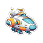 Spaceship - Laptop Sticker
