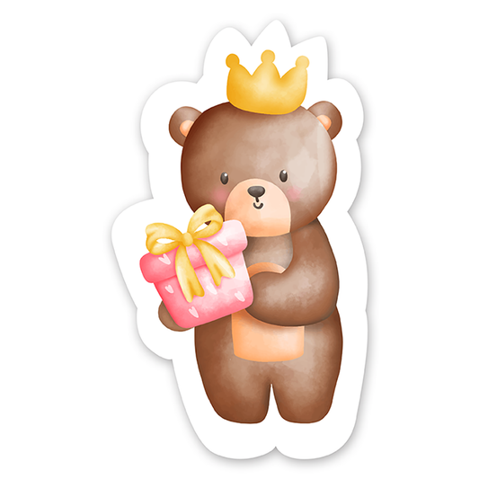 Teddy Bear Birthday (25) - Laptop Sticker