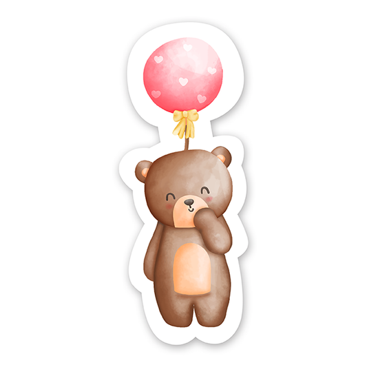 Teddy Bear Birthday (26) - Laptop Sticker