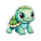 Turtle - Laptop Sticker