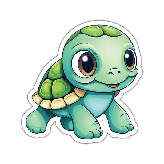 Turtle - Laptop Sticker