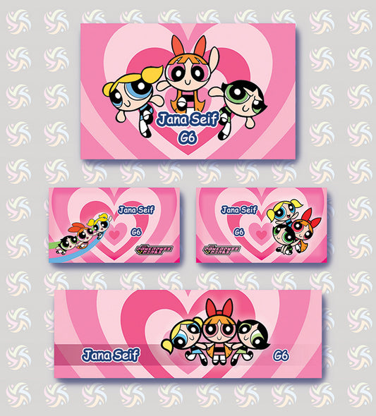 Powerpuff Girls - School Package
