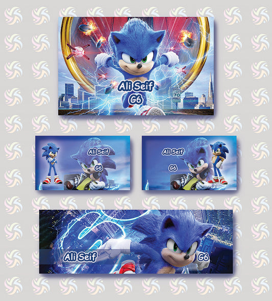 Sonic the Hedgehog - School Package