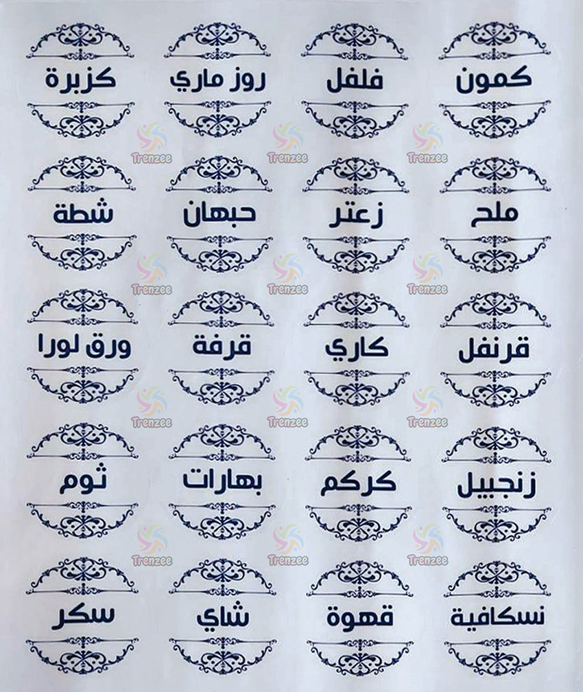 Spice Labels